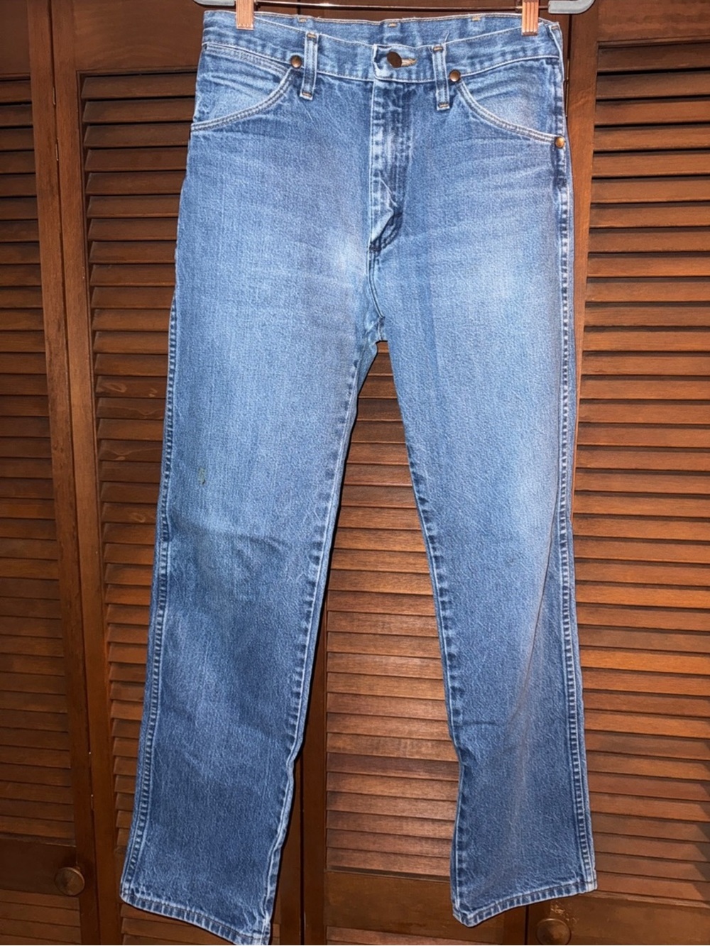 Classic Men’s Blue Denim Jeans - Casual Straight Fit